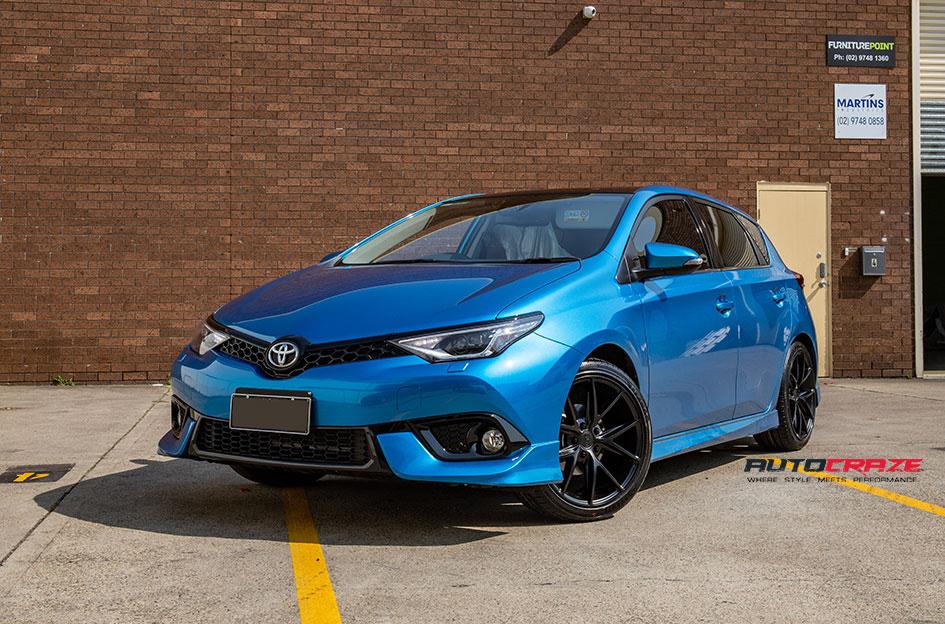 TOYOTA COROLLA MISANO MATTE BLACK